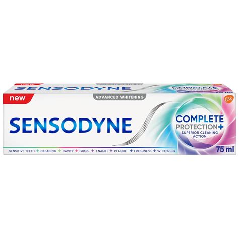 sensodyne advanced whitening toothpaste