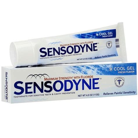 sensodyne cool gel discontinued
