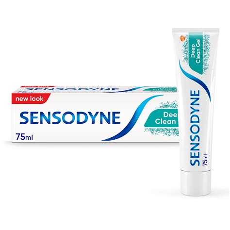 sensodyne deep clean gel toothpaste