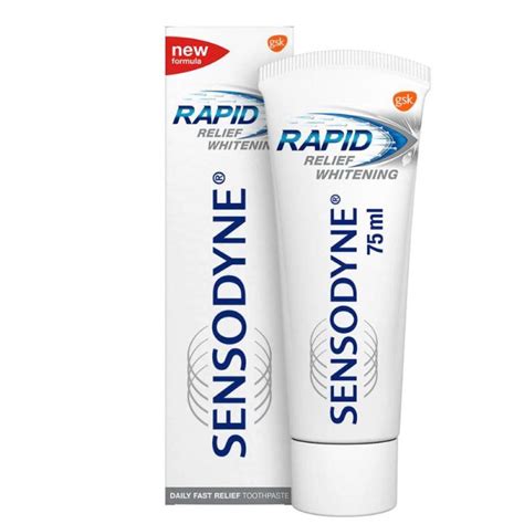 sensodyne rapid relief toothpaste 75ml