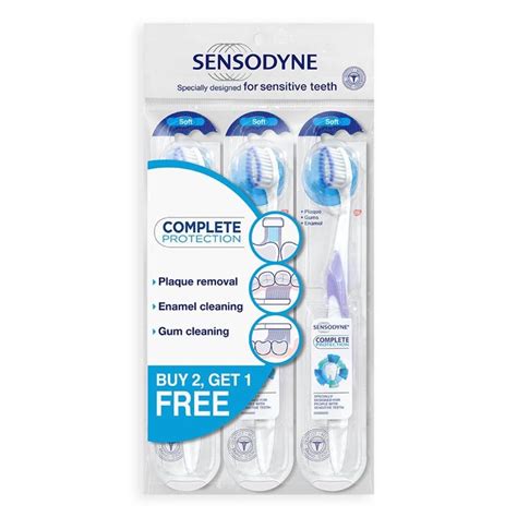 sensodyne toothbrush complete protection