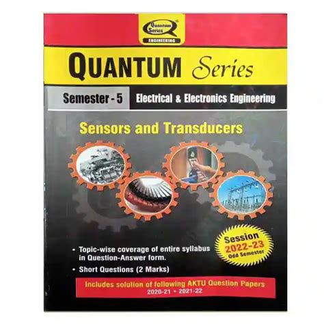 Sensor And Instrumentation Quantum Aktu Semester 3