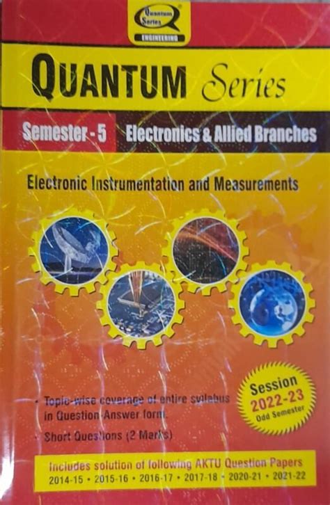 Sensor And Instrumentation Quantum Book Pdf