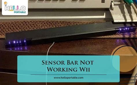 Sensor Bar Not Working Wii
