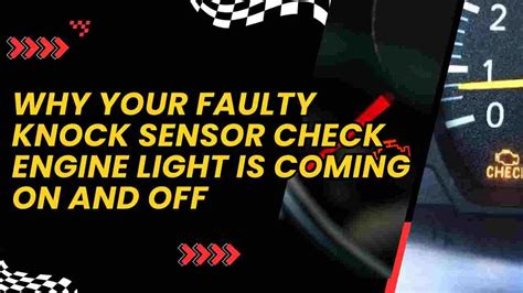 Sensor Check Engine Light