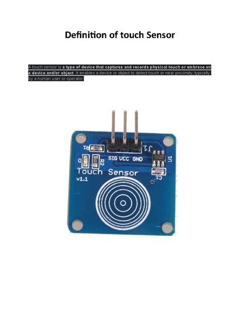 Sensor Definition Fr