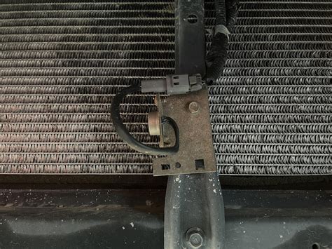 Sensor In Front Of Radiator