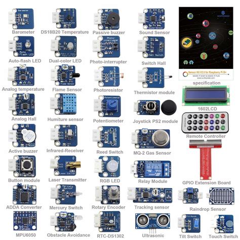 Sensor Kit For Raspberry Pi