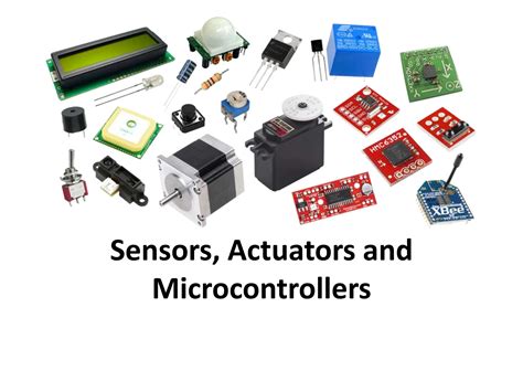 Sensors Actuators And Microcontrollers