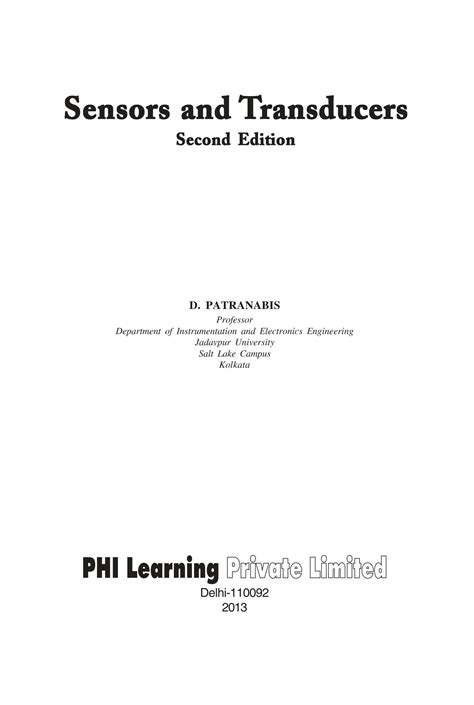 Sensors And Transducers Notes Jntuh