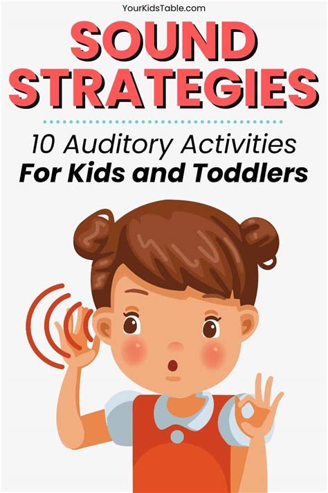 Sensory Integration Auditory Activities