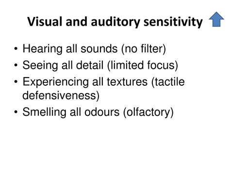 Sensory Integration Auditory Sensitivity