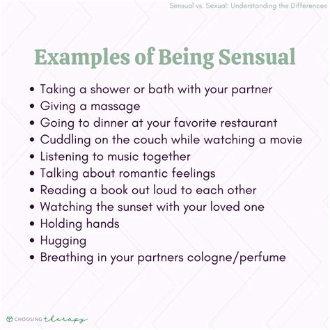 sensual touch meaning