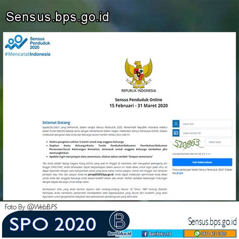Sensus Online Indonesia - Daftar Sekarang di Sensus.go.id untuk Partisipasi Mudah