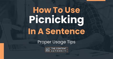Sentence About Picnicking