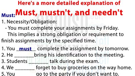 sentence using needn't