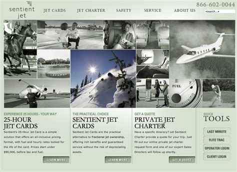 sentient jet charter