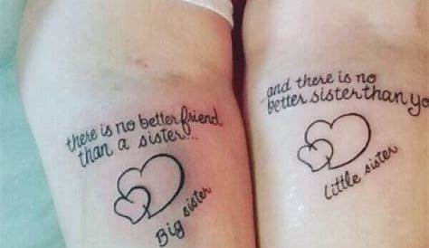 Small Sister Tattoo Ideas 25 Meaningful Sister Tattoo