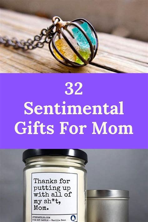 sentimental gifts for mom