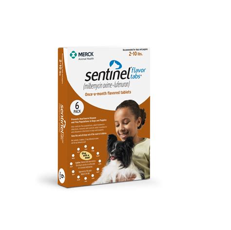 sentinel flavor tabs for dogs best price