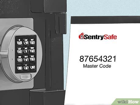 sentry safe reset code