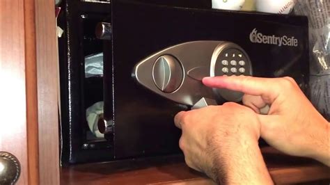 How To Open Sentry Safe With Keypad change comin
