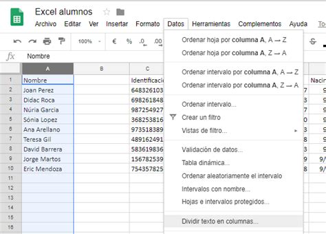 46+ Formula Excel Separar Nombre Y Apellidos PNG Petui