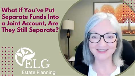 Separate Joint Account