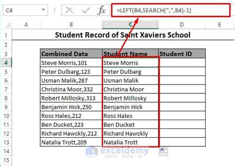 separate text and numbers in excel 4 easy ways