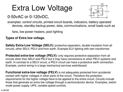 separated extra low voltage