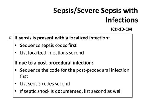 sepsis icd 10 cm