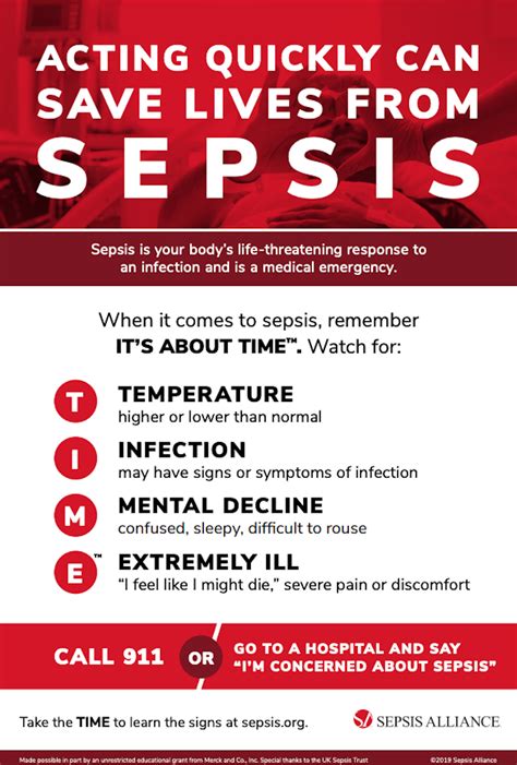sepsis prevention facts and resources