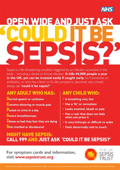 sepsis solutions for patients and families