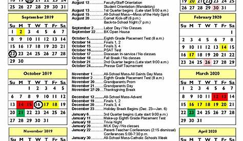 September Saints Calendar 2024