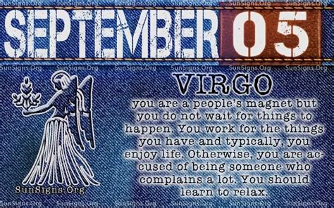 September 5 Horoscope