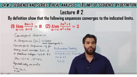 Sequence Definition In Real Analysis