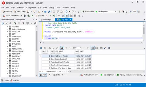 Sequence On Table In Oracle