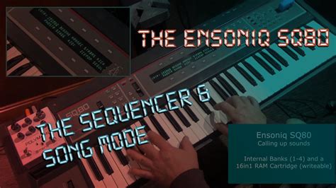 Sequencer Song Mode