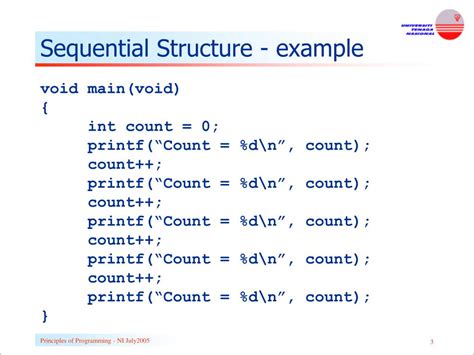 sequential structure in programming