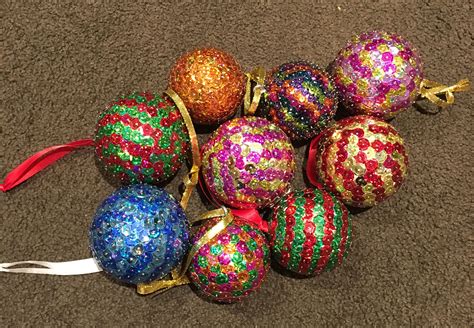 DIY Sequin Christmas Balls Pictures, Photos, and Images for Facebook