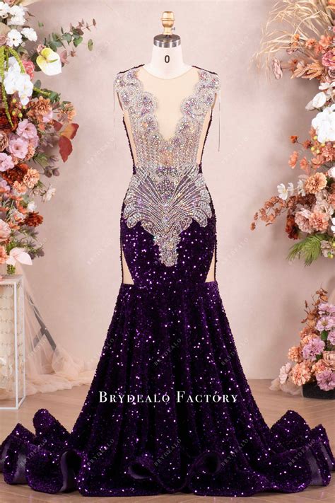 Sequin And Rhinestone Dresses