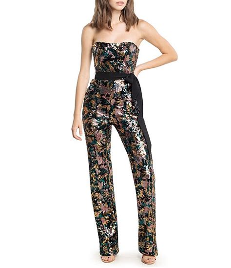 Sequin Jumpsuit Dillards