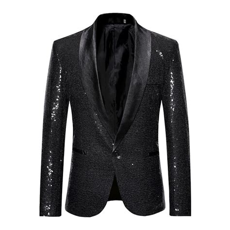 sequin leather jacket mens
