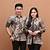 seragam batik kantor couple