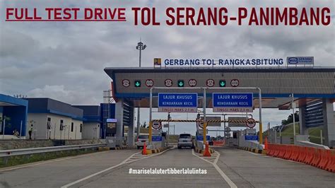 serang panimbang toll road