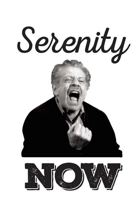 serenity now and seinfeld