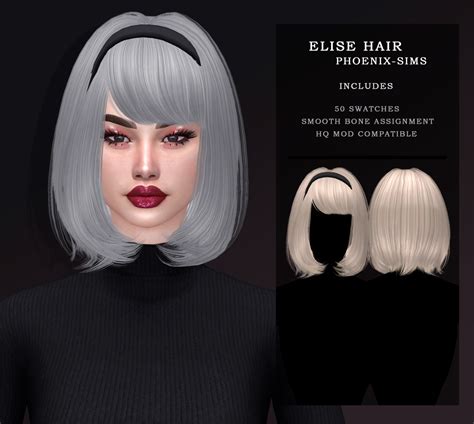 serenity sims 4 elise hair