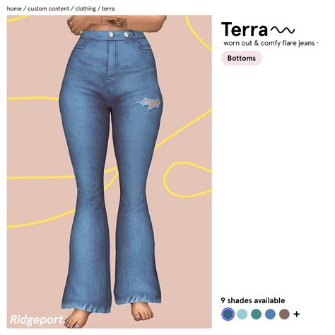 serenity sims 4 terra jeans