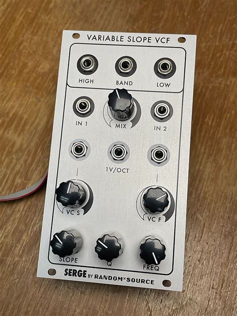 Serge Random*Source STEREO MIXER Eurorack Stereo VCA Reverb Canada