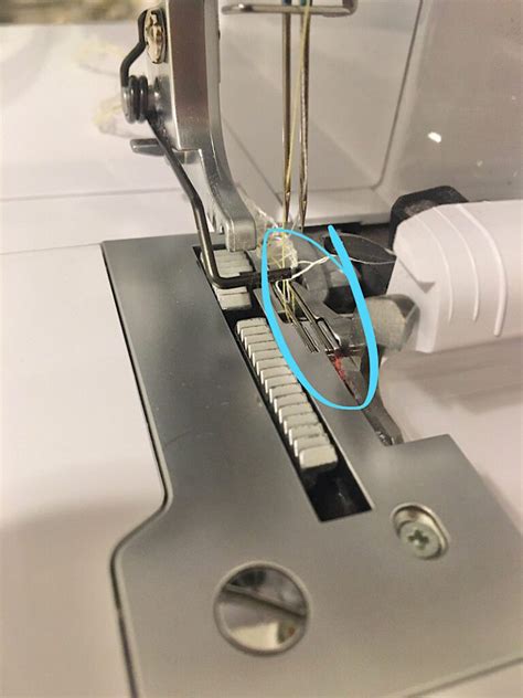 Serger Left Needle Skipping Stitches